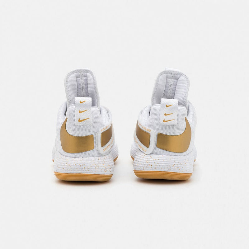 Nike React Hyperset 1 "Branco/Dourado"