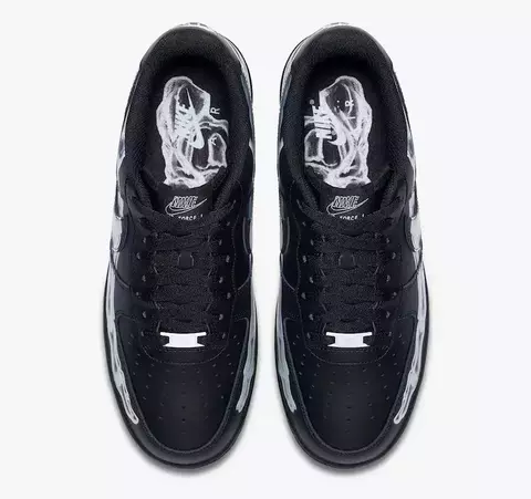 Air Force 1 '07 QS "Skeleton Black"