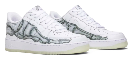 Air Force 1 '07 QS "Skeleton White"