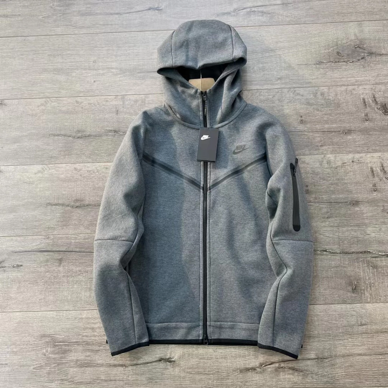 Nike Tech Fleece "Wolf Grey" (Jaqueta)