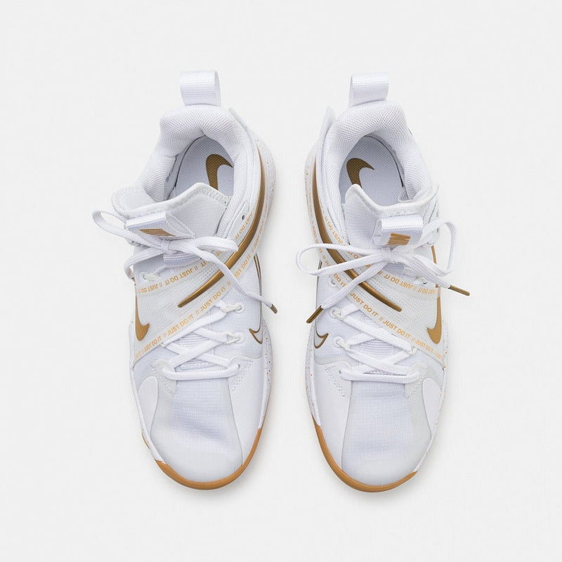 Nike React Hyperset 1 "Branco/Dourado"